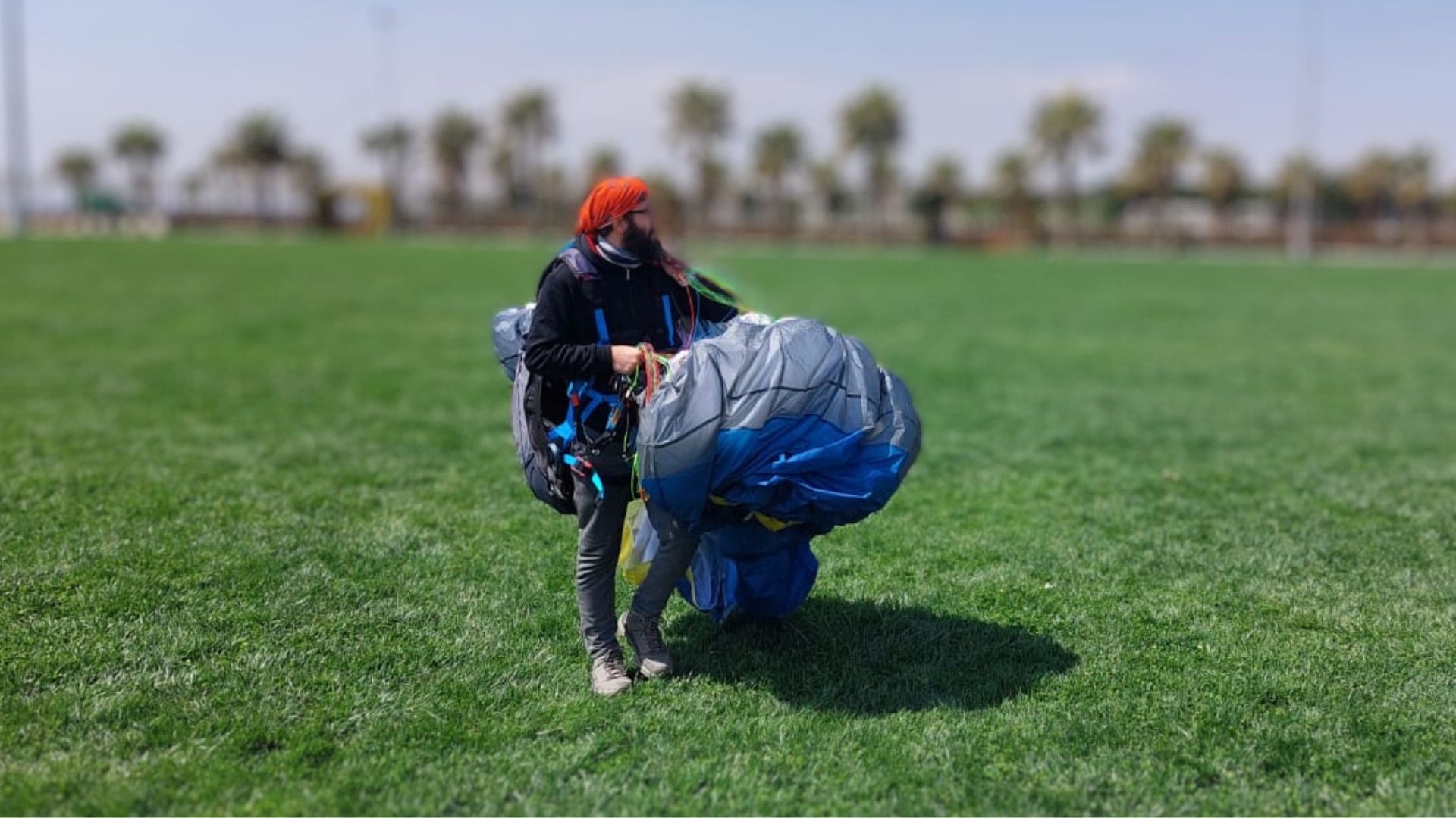 yamaç paraşütü yer eğitimi